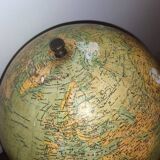 Plaster globe G Thomas late 19th