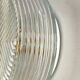 Round ceiling light wall light in minimalist glass 1970 1980 seventies eighties LAMP-7129
