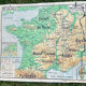 Old school map Vidal-Lablache – France, Relief of the Soil