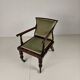 Rare fauteuil ajustable victorien par J. Alderman, Londres