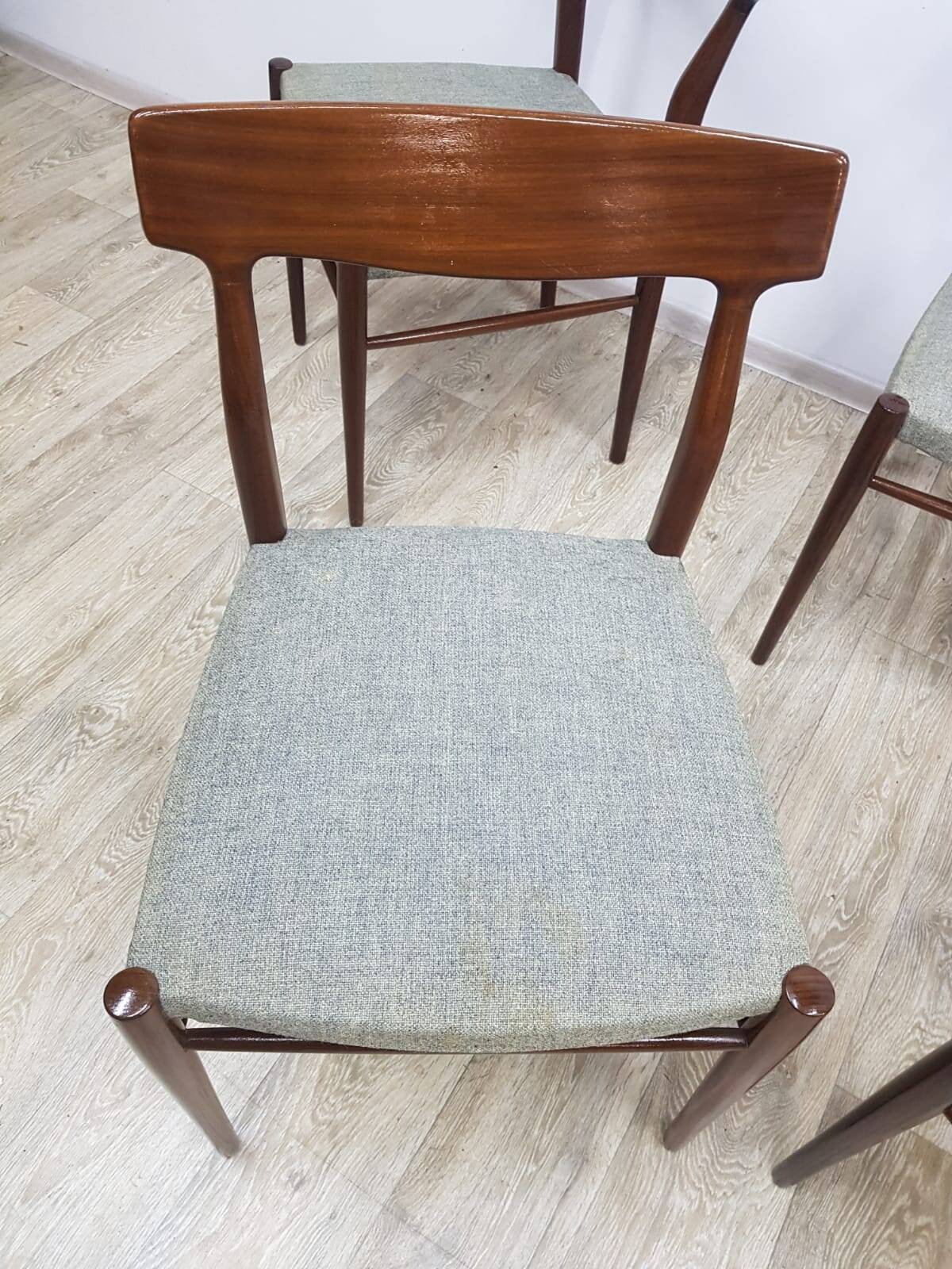 Set of chairs, Lubke/No.603/Mid-Century, 1950s/60s.