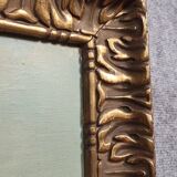 Henri catrou xixeme : huile sur toile paysage lacustre ép. napoléon iii (b)