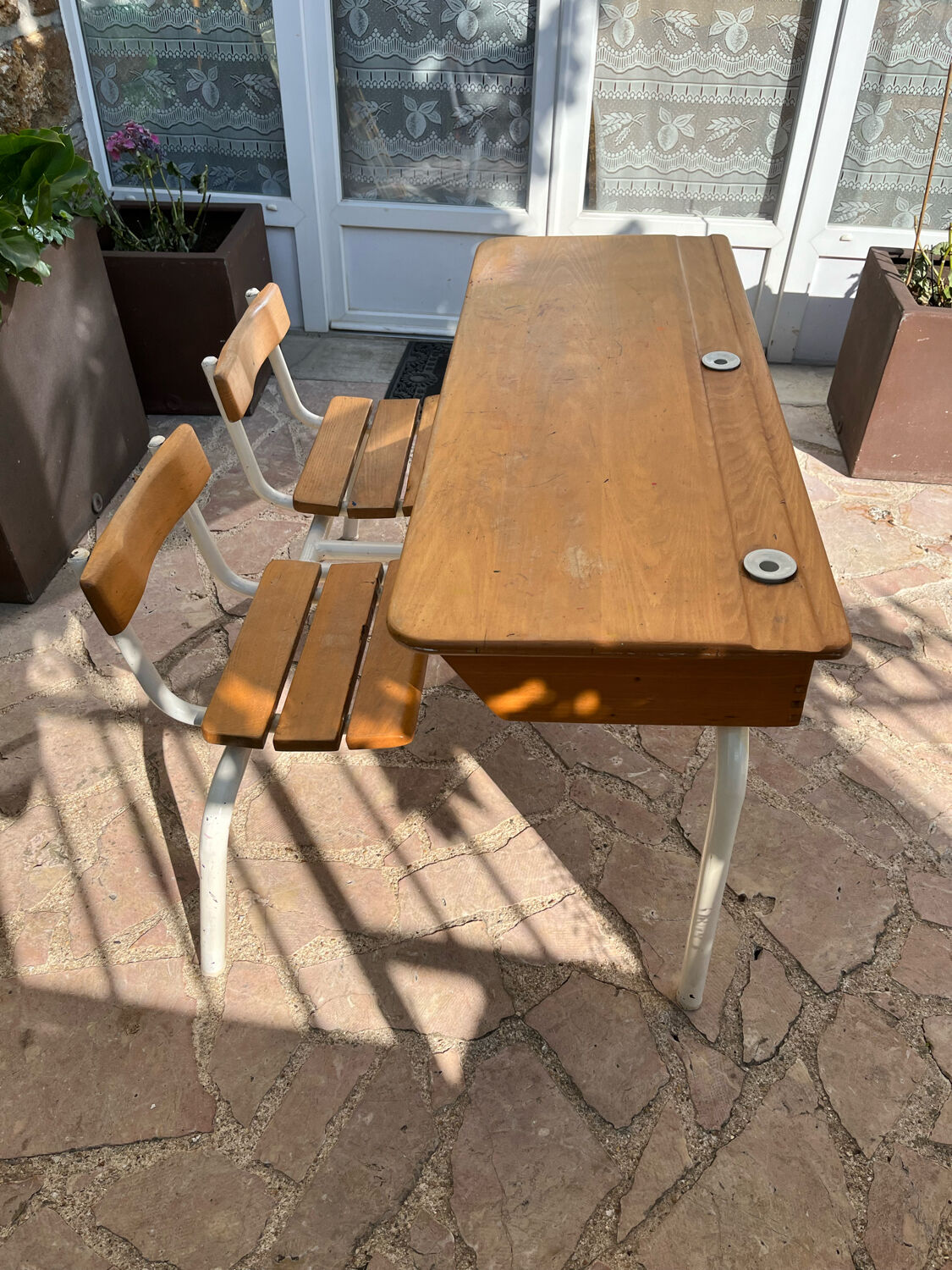 School desk 2 places