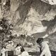 Old photography stereo, stereograph, luxury albumine 1903 Bernese Alps, Switzerland