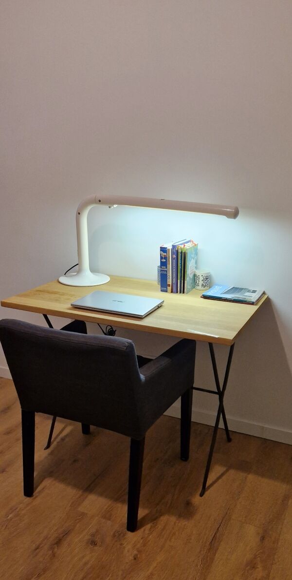 Lampe architecte tube Anders Pherson 1973