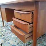 Teak steering desk pat Tibergaard, Denmark