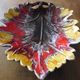 Leaf-shaped fruit bowl by valauris.