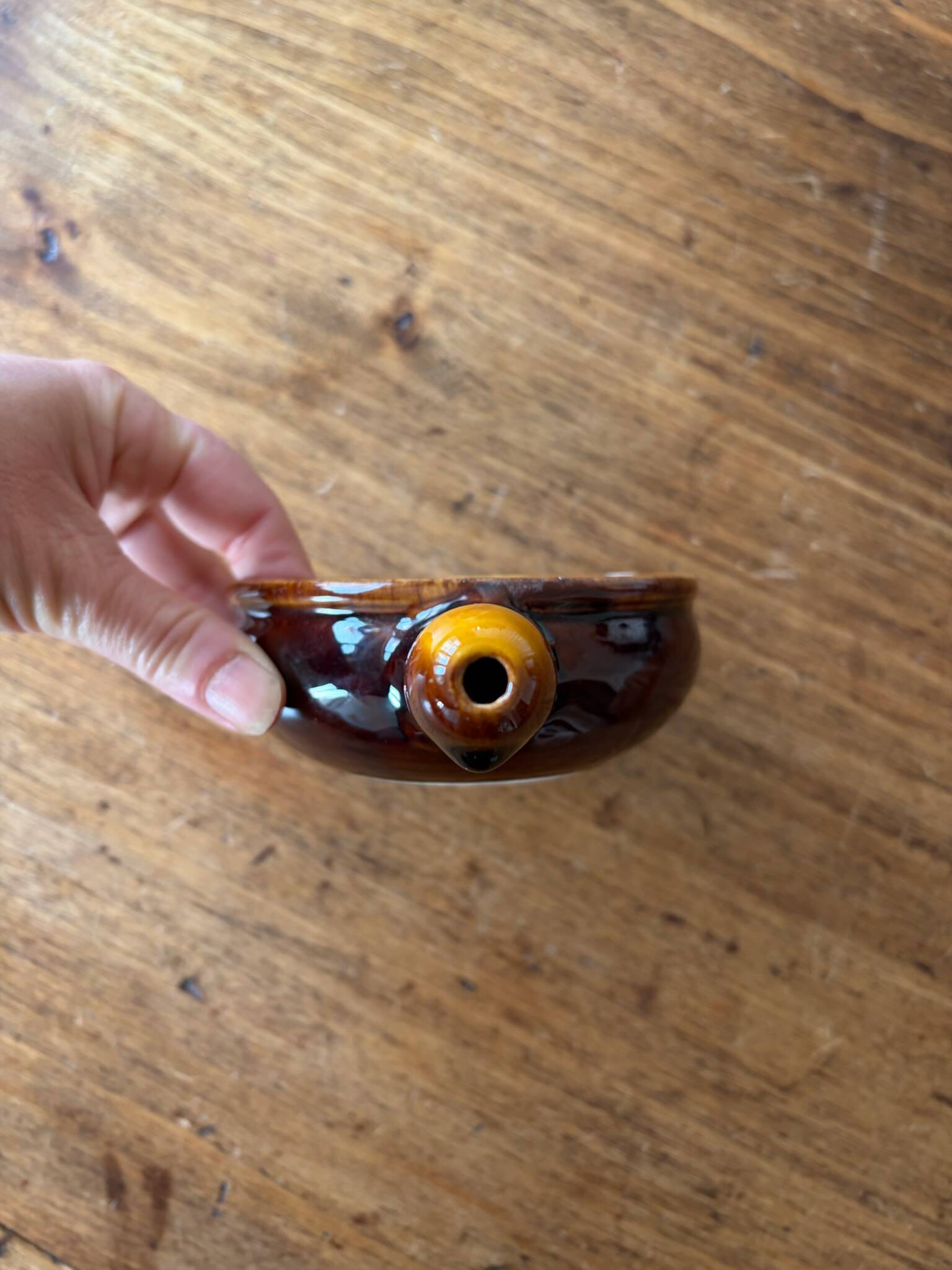 Small pan, pocket emptier - vintage Vallauris
