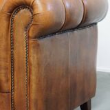 Sheepskin Leather 2.5-Seater Sofa