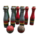 Vintage wooden bowling game