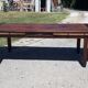 Country farm table in pine