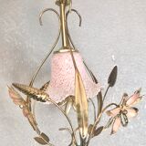 Pale pink flowering chandelier