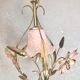 Pale pink flowering chandelier