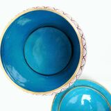 Pot couvert en cloisonné