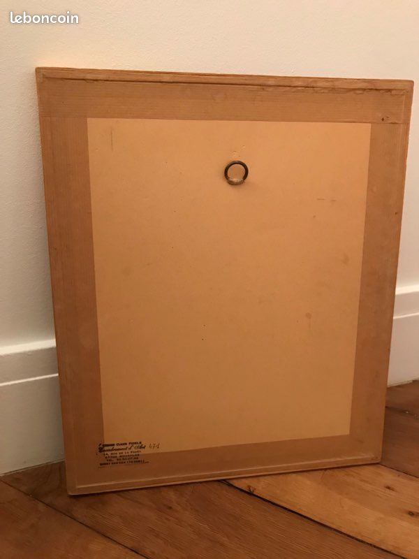 Old advertising frame Maïzena