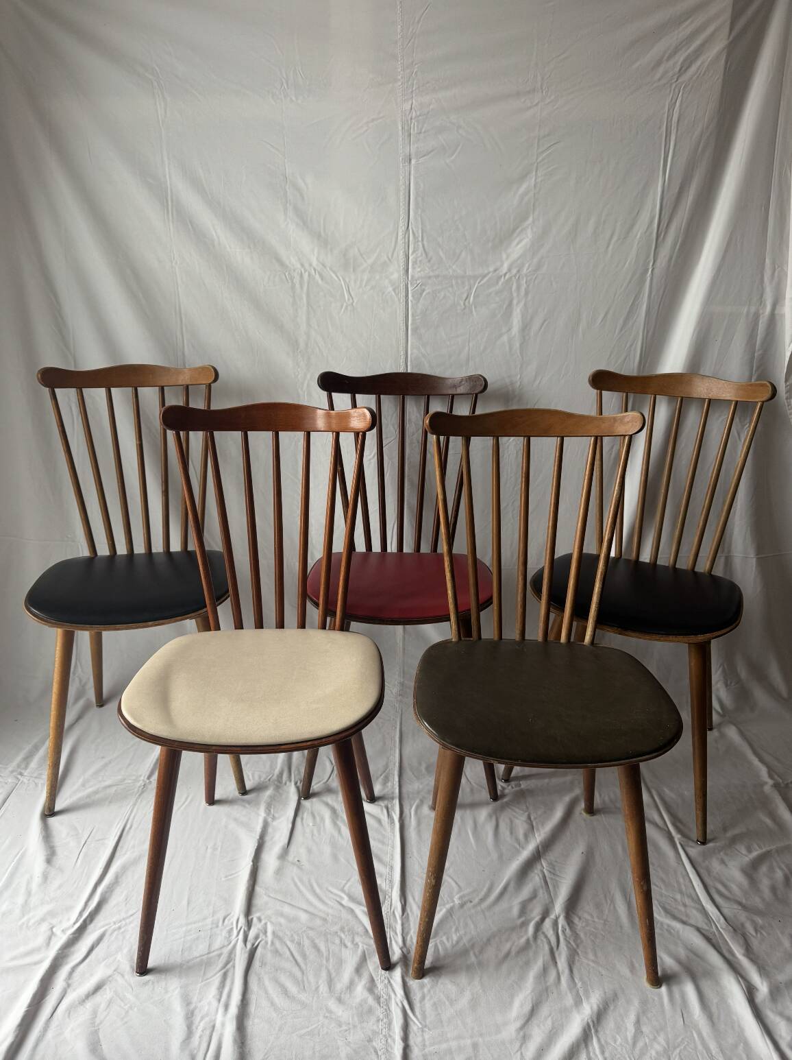 Set of Menuet chairs by Baumann