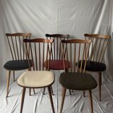 Set of Menuet chairs by Baumann