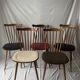 Lot de chaises Menuet par Baumann