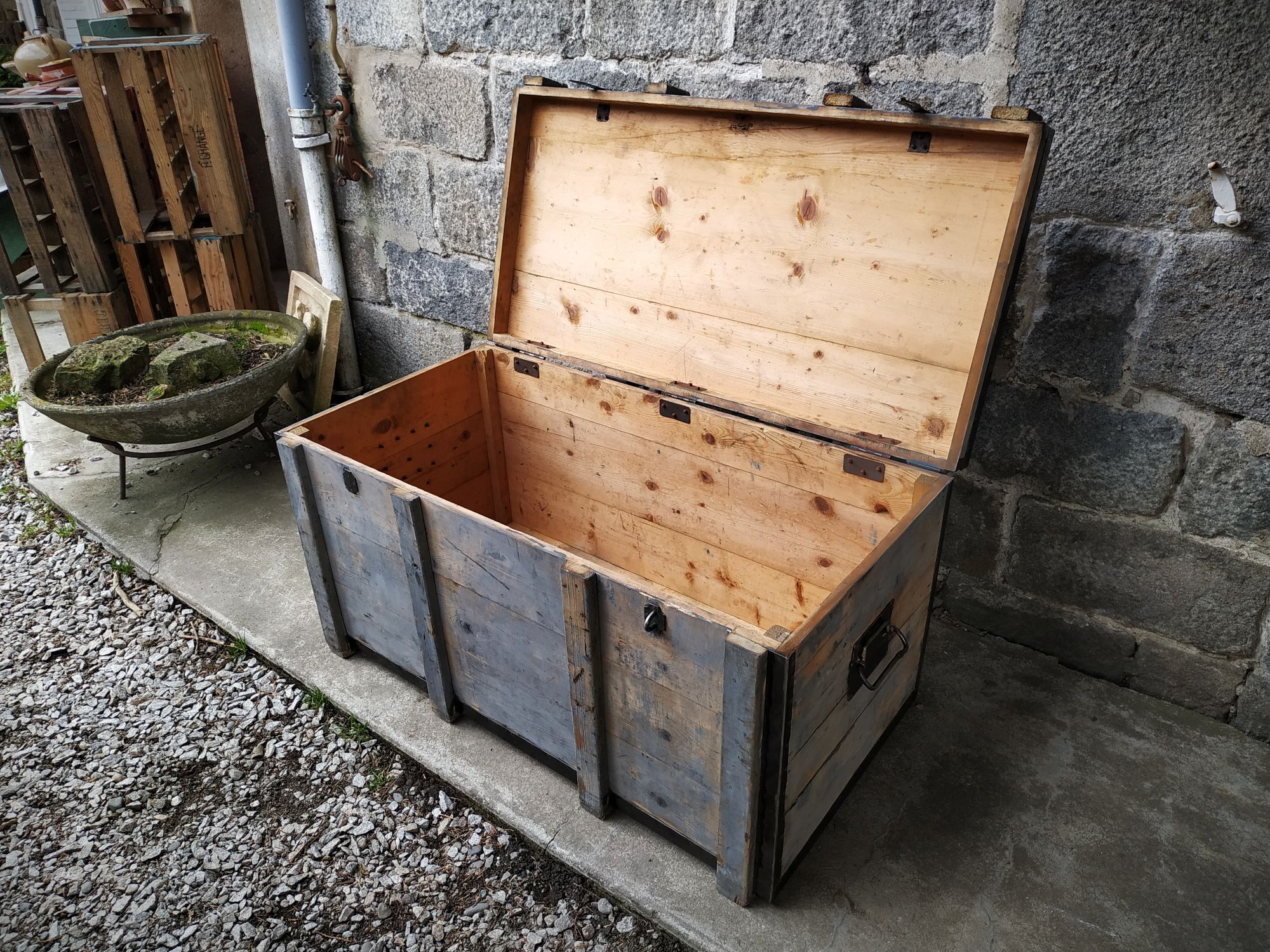 Malle de voyage coffre