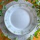 Antique serving dish in earthenware from Creil & Montereau