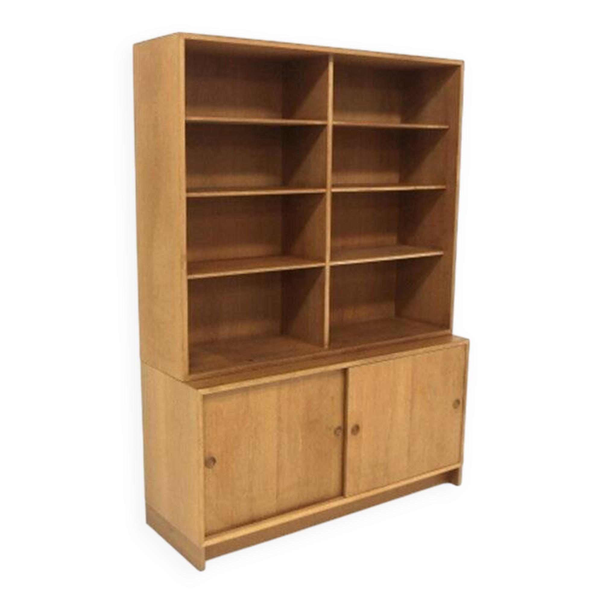 Scandinavian oak bookcase "Öresund", Børge Mogensen, Sweden, 1960