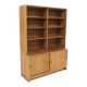 Scandinavian oak bookcase "Öresund", Børge Mogensen, Sweden, 1960