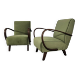 Armchairs by Jindrich Halabala, 1940s, Set of 2