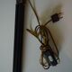 Industrial style tripod lamp, old tripod 1930s
