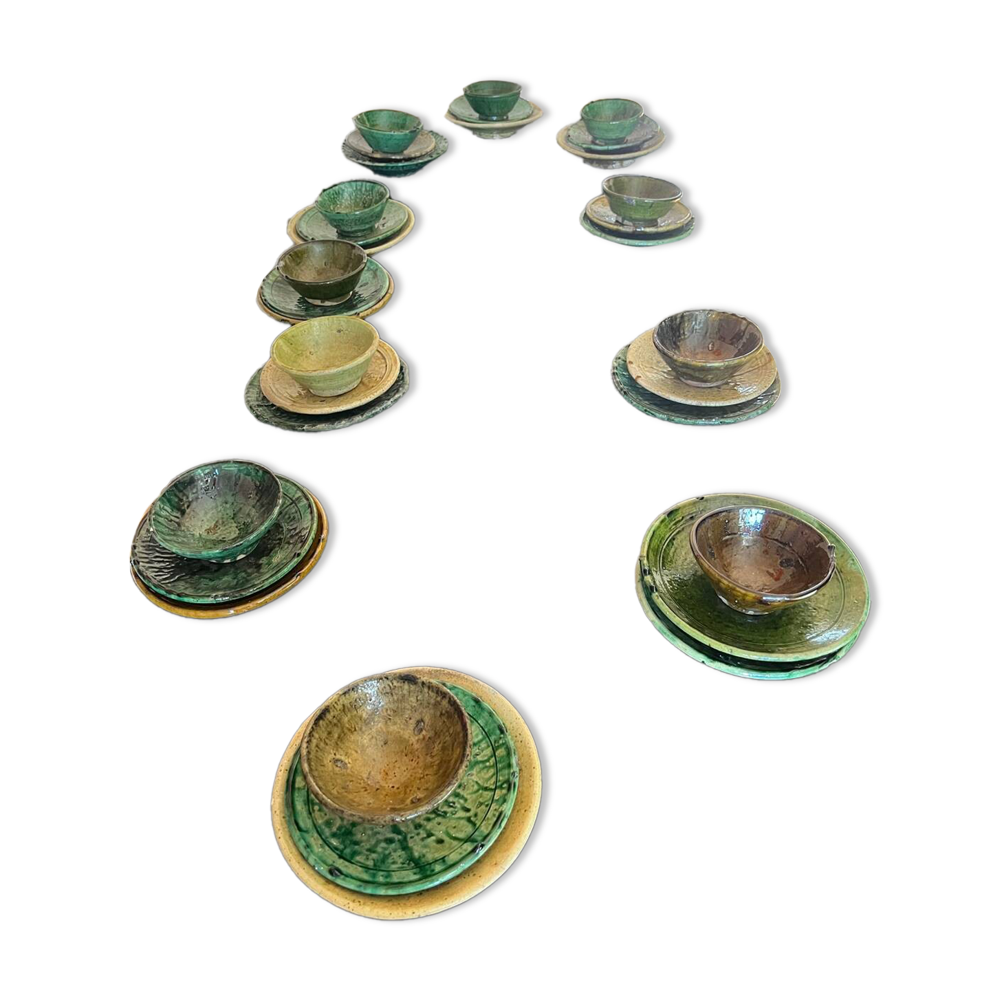 Service de table complet, 12 pièces Tamegroute