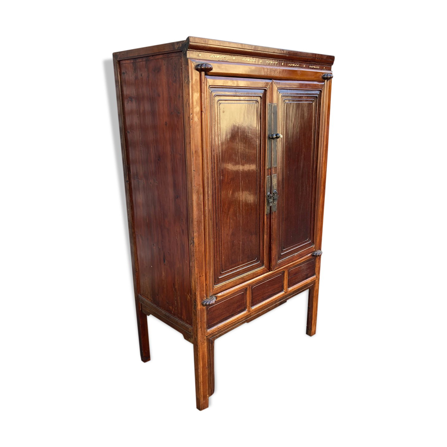 Old Chinese furniture with ivory inlay