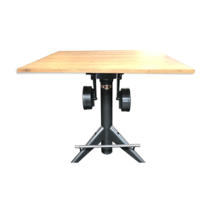 Table style industriel - bois