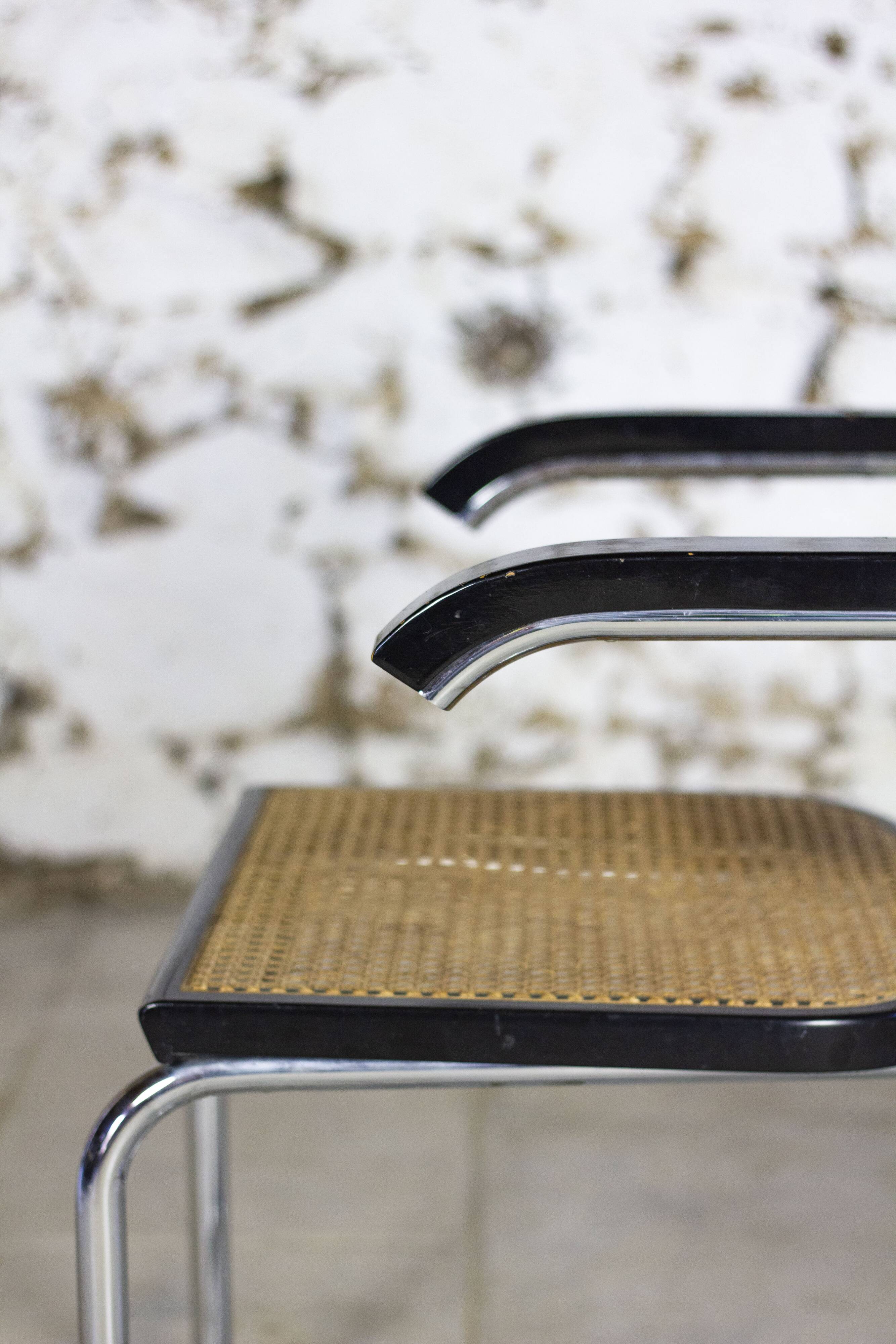 Cesca b64 armchair Marcel Breuer