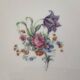 Old Limoges porcelain compote