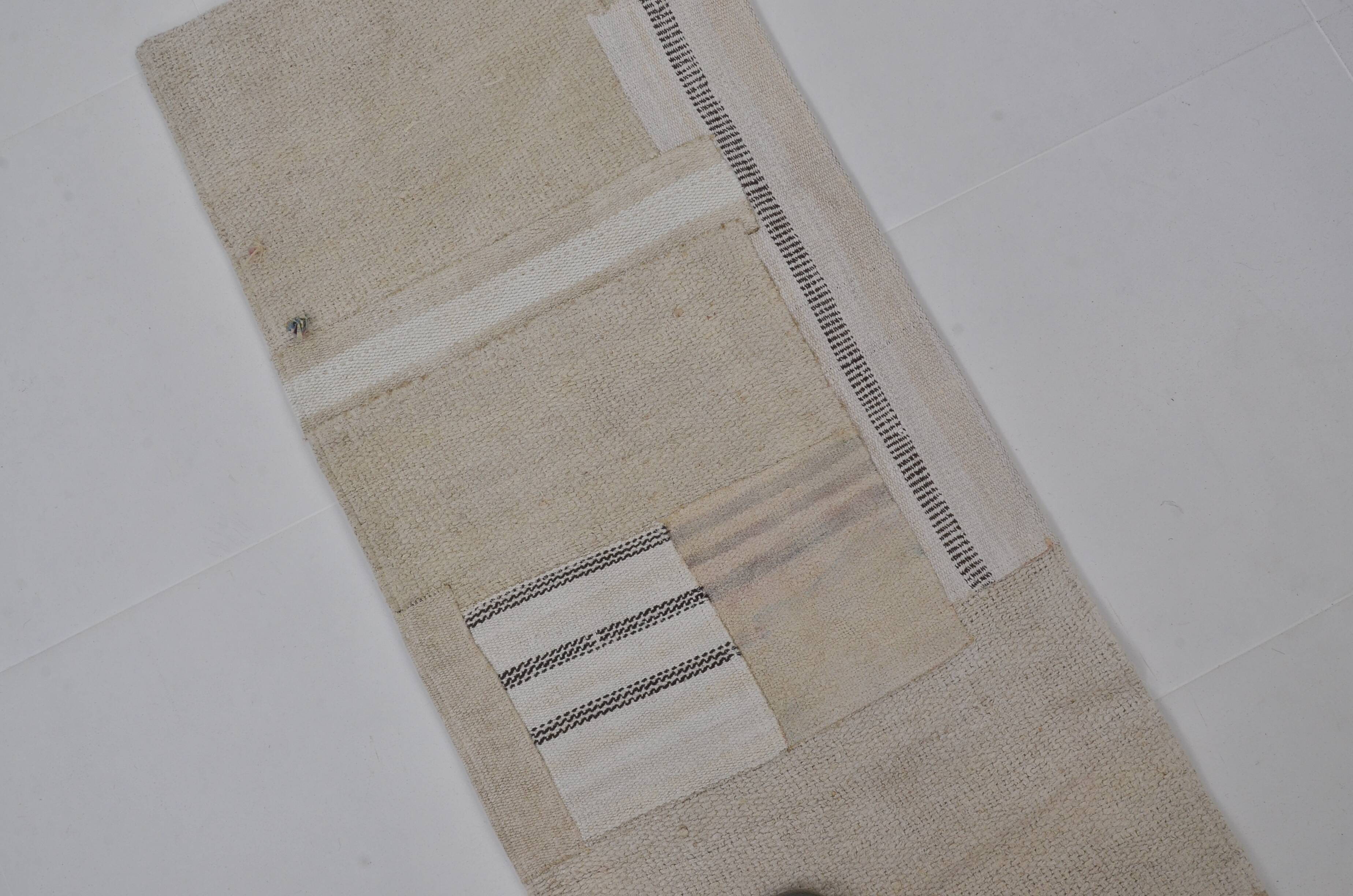 Decorative Vintage Hemp Hallway Runner sku3845