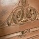 Decorative Hand-Painted Old Wooden Door Panel, Unique Piece