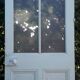 Glass door 82,8x215,3cm old translucent glazing