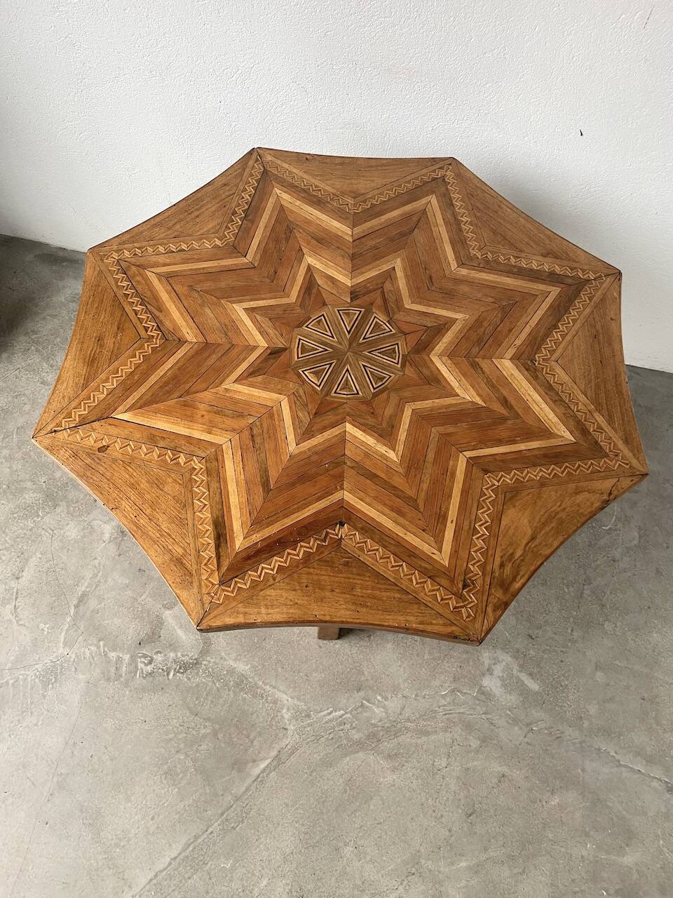19th century inlaid side table