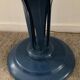 Vintage floor lamp 5 lamps in opaline and blue metal