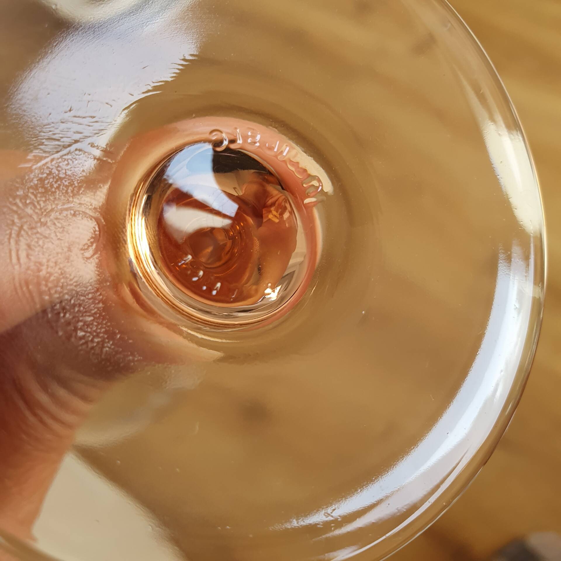 6 Verres à vin / verre à pied Rose
