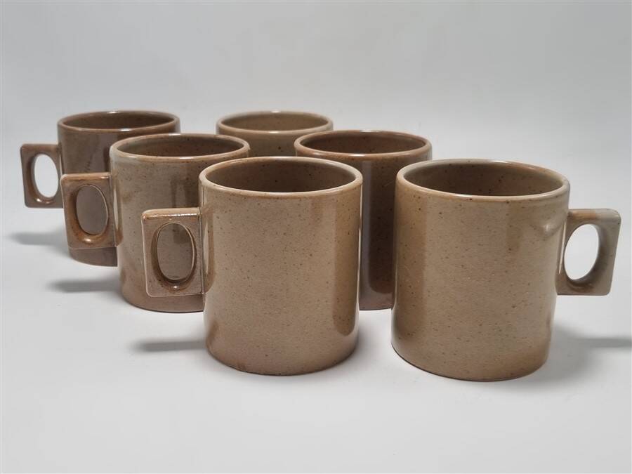 Stoneware mugs