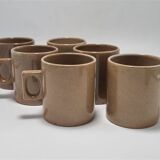 Stoneware mugs