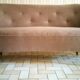 Organic design sofa sofa ARC Rein 50s-60s beige Bronze