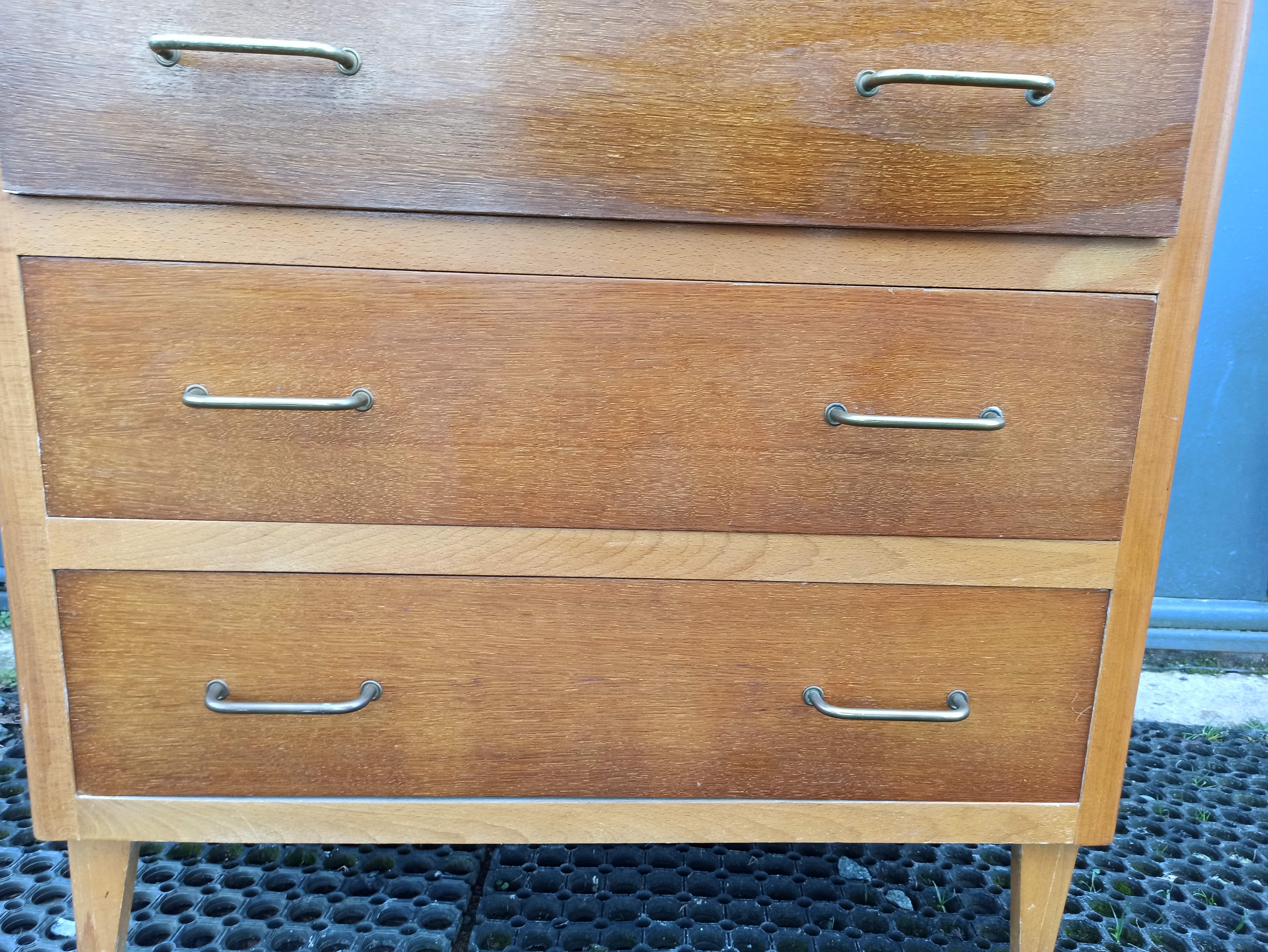 Commode des années 50/60 - 3 tiroirs