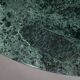 Original round Knoll Tulip dining table (120cm) Alpi Verde glossy in NEW CONDITION