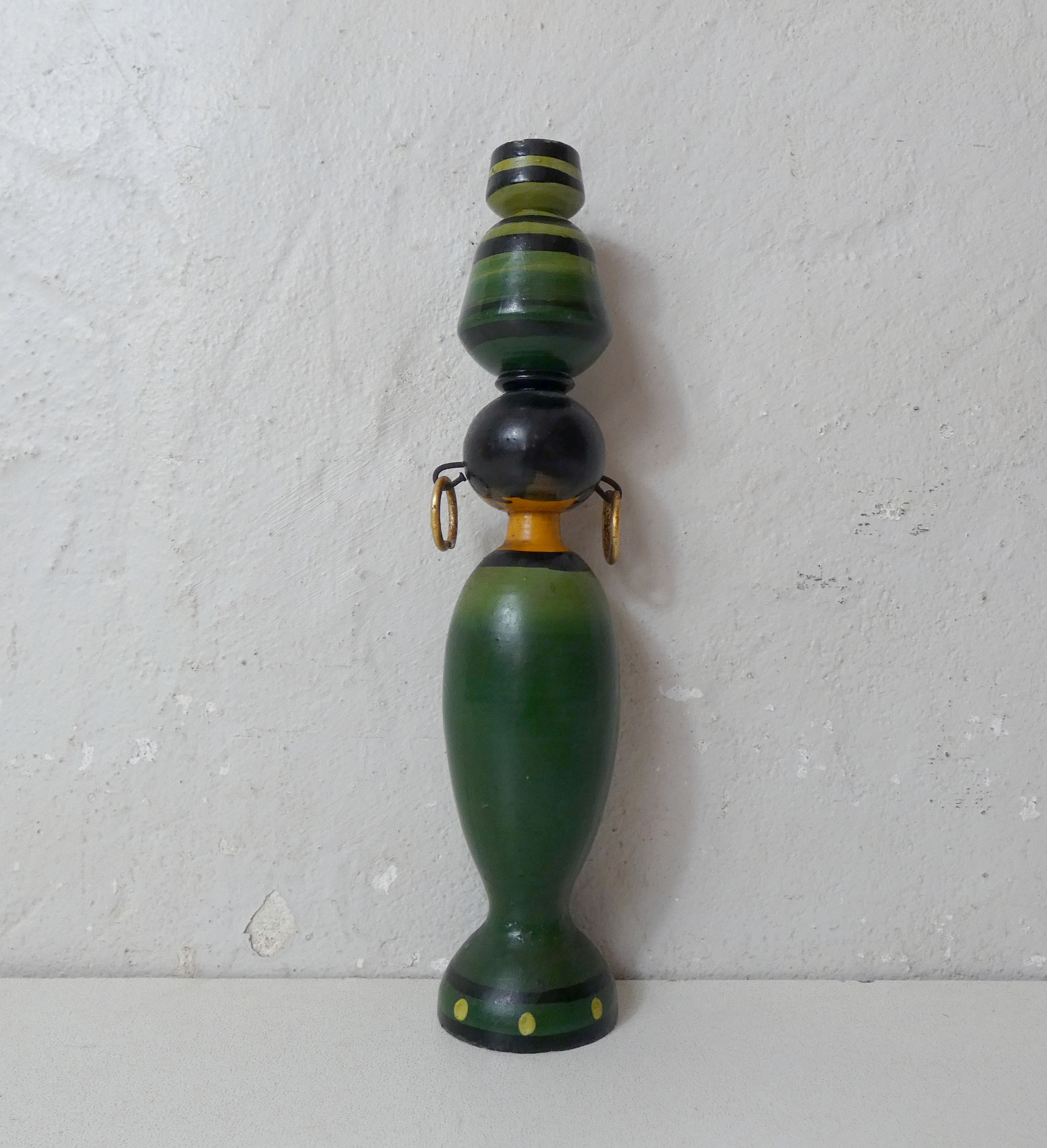 old keel doll Folk Art vintage