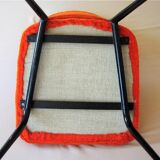 Set of 4 chairs seventies orange