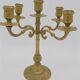Pair of brass candlesticks