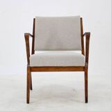 1960s Selman Selmanagic Pair of Restored Armchairs by VEB Deutsche Werkstätten Hellerau, Germany