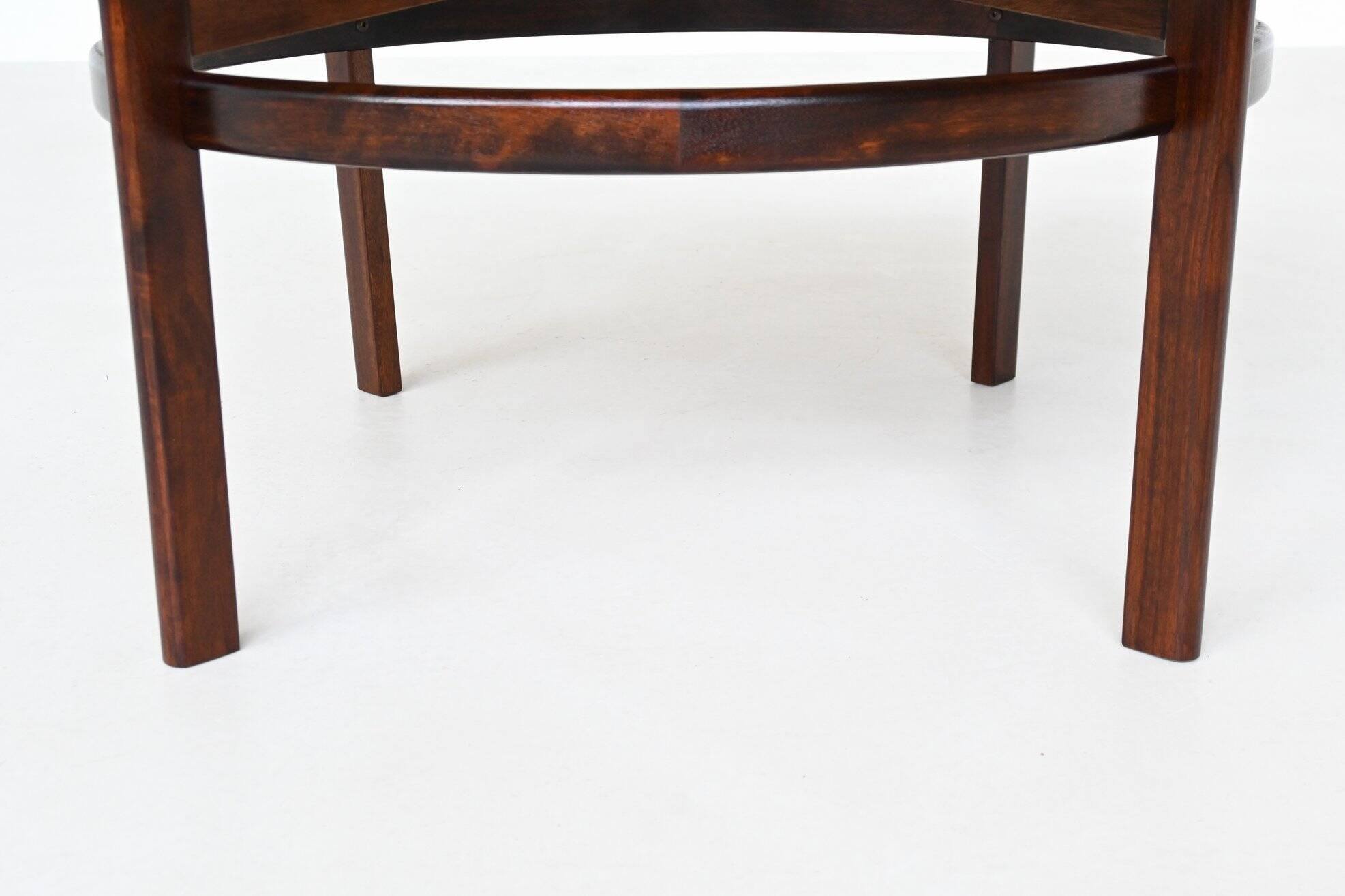 Table basse « Bellis » de Torbjörn Afdal en palissandre, Bruksbo, Norvège, 1960