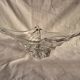Cut crystal bowl signed daum france a459